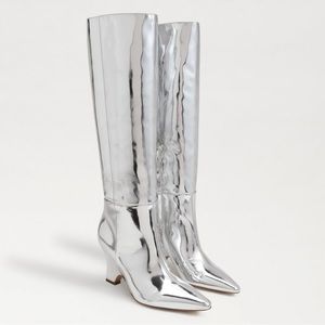 Sam Edelman Metallic Boots size 6.5. Brand new ! Just arrived today!
